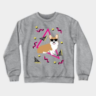 80s Corgi - rad corgi t shirt Crewneck Sweatshirt